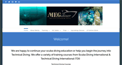 Desktop Screenshot of megdiver.com